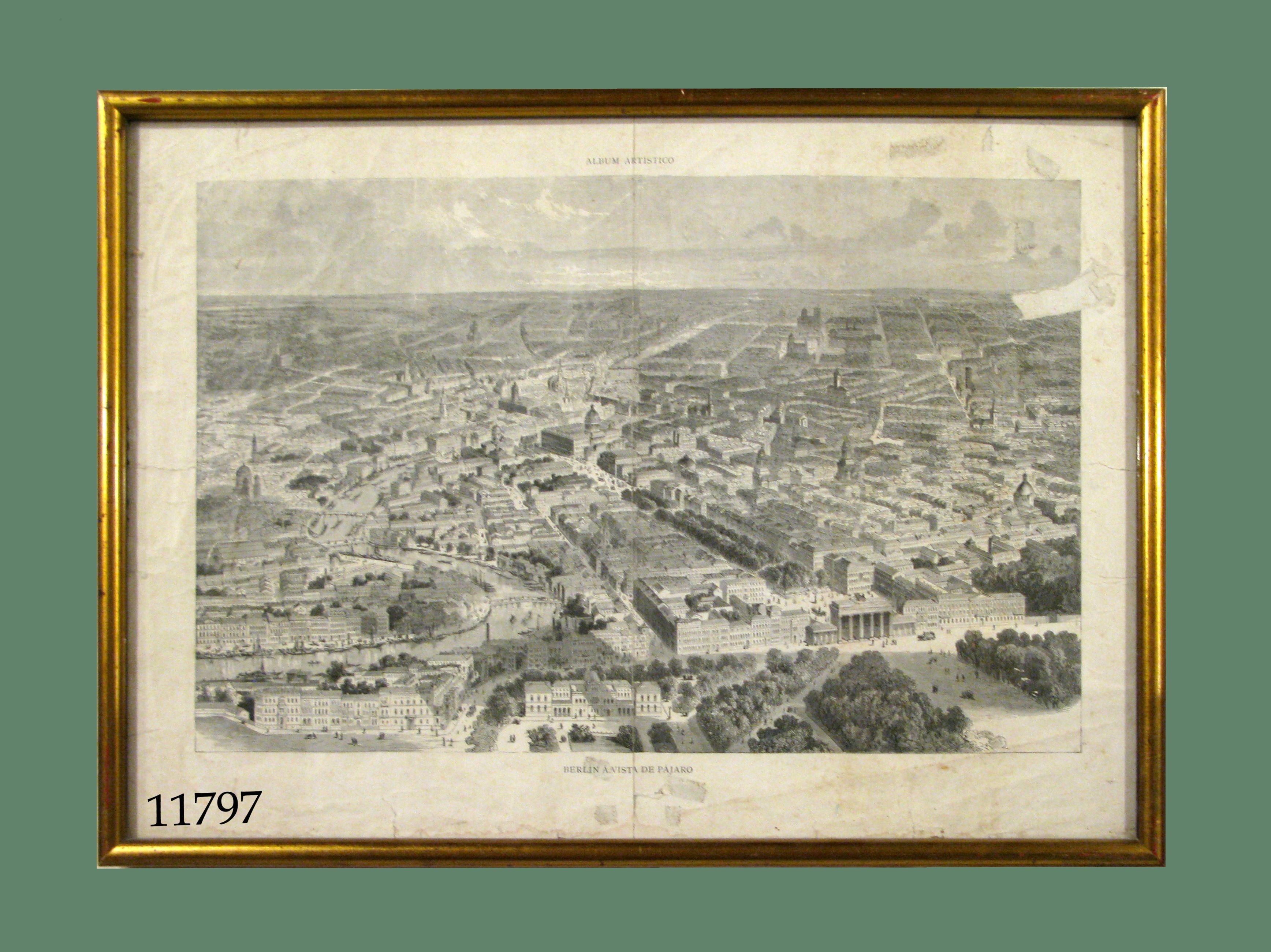 Engraving Berlin Bird S Eye View Album Art Persepolis